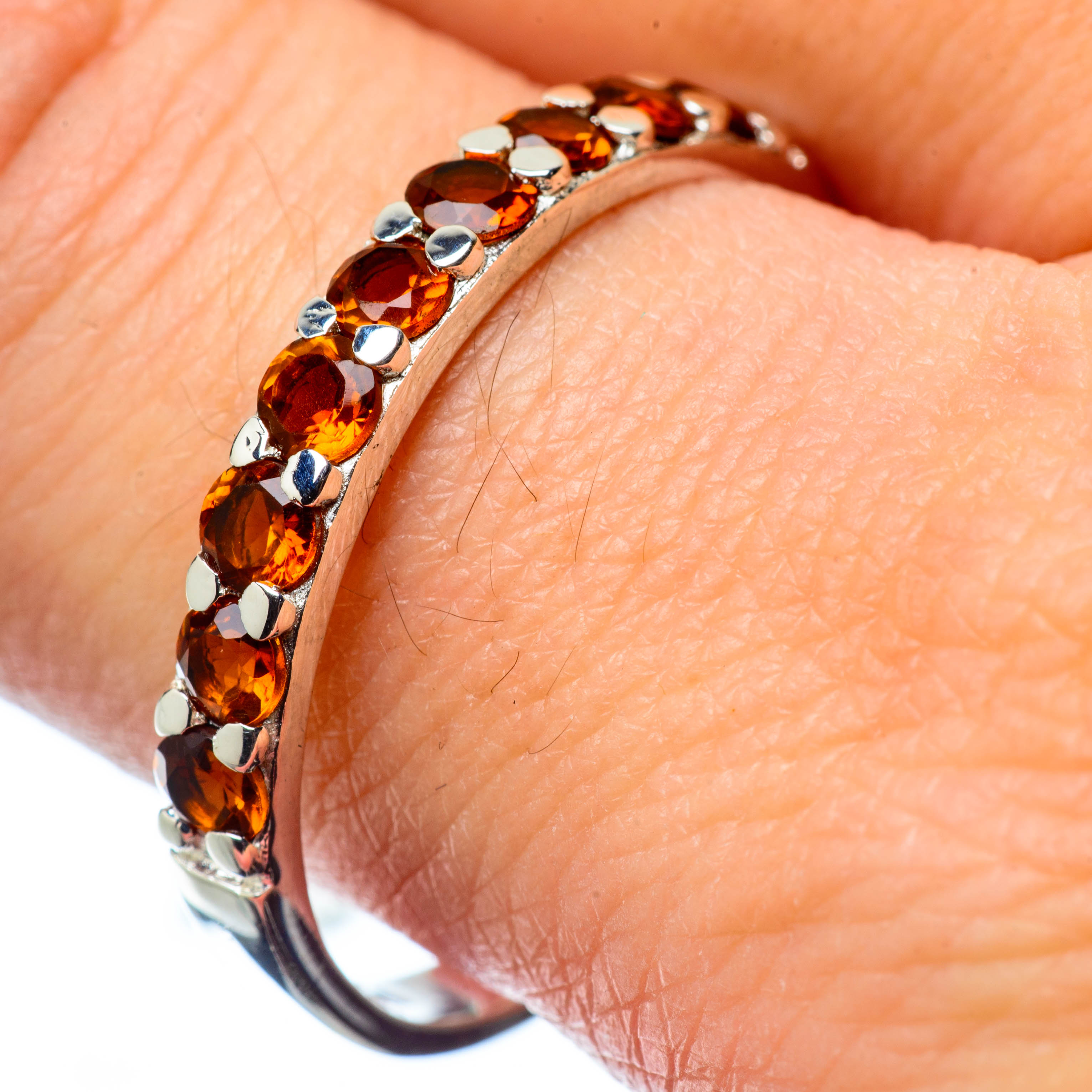 Citrine Rings handcrafted by Anasilvercos - RING27658