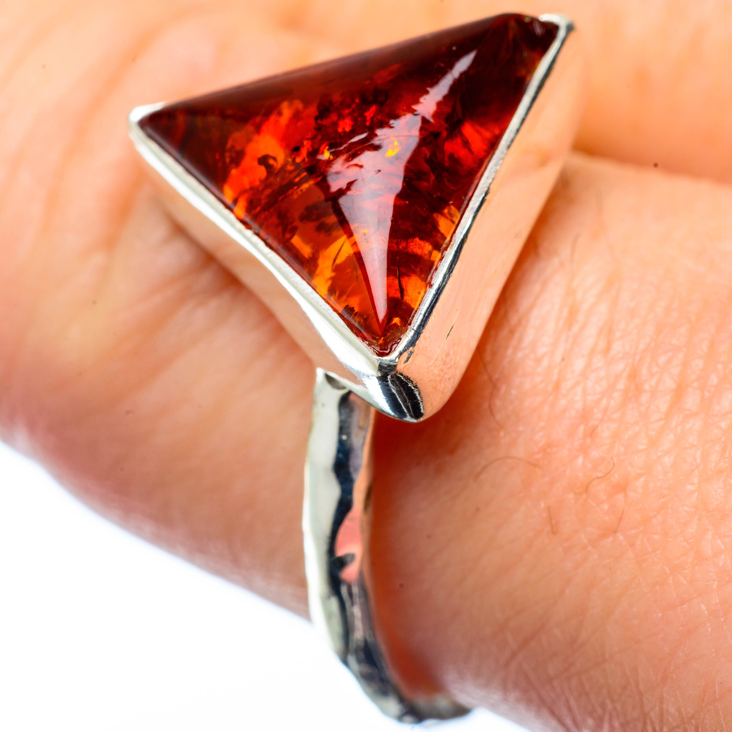 Baltic Amber Rings handcrafted by Anasilvercos - RING27916