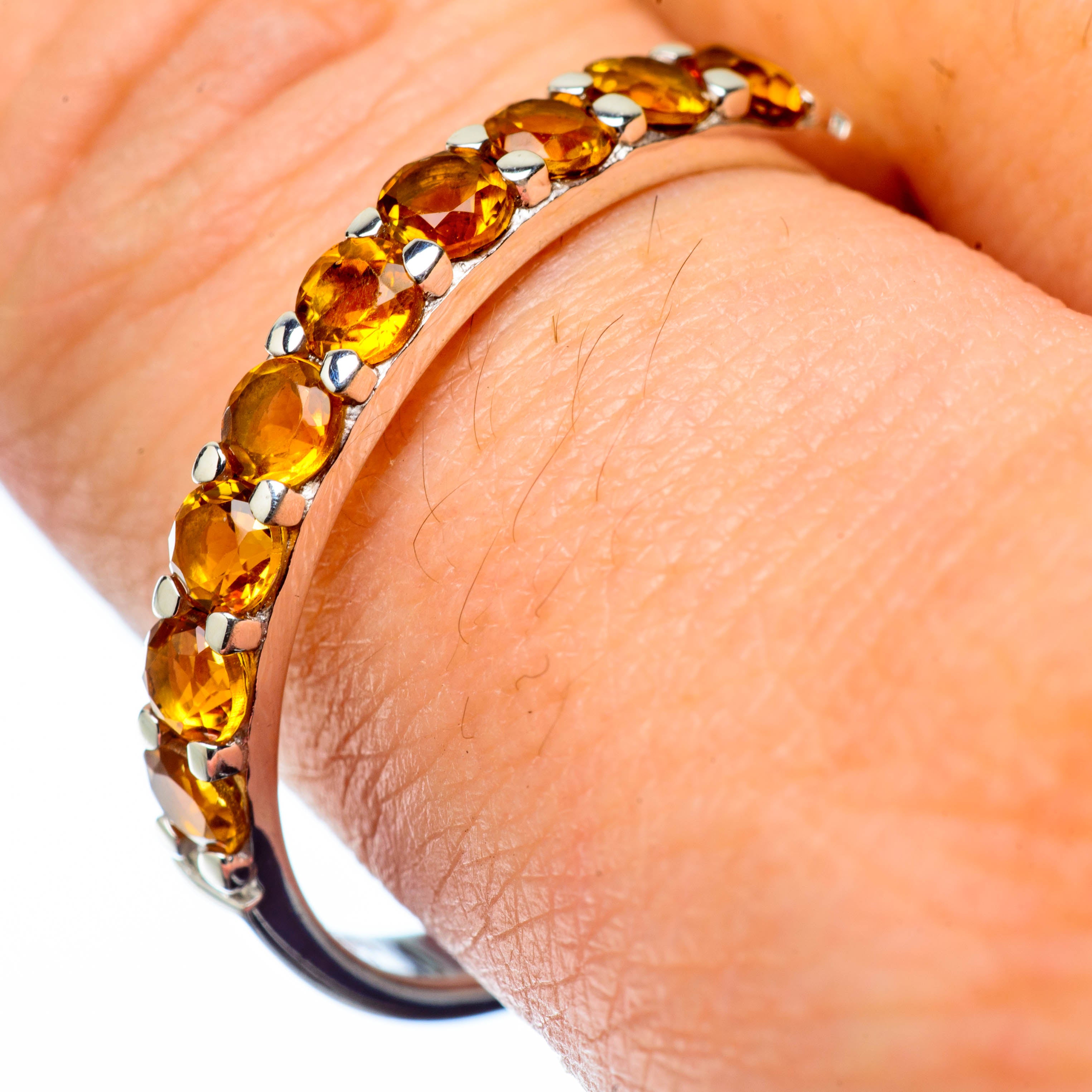 Citrine Rings handcrafted by Anasilvercos - RING27959