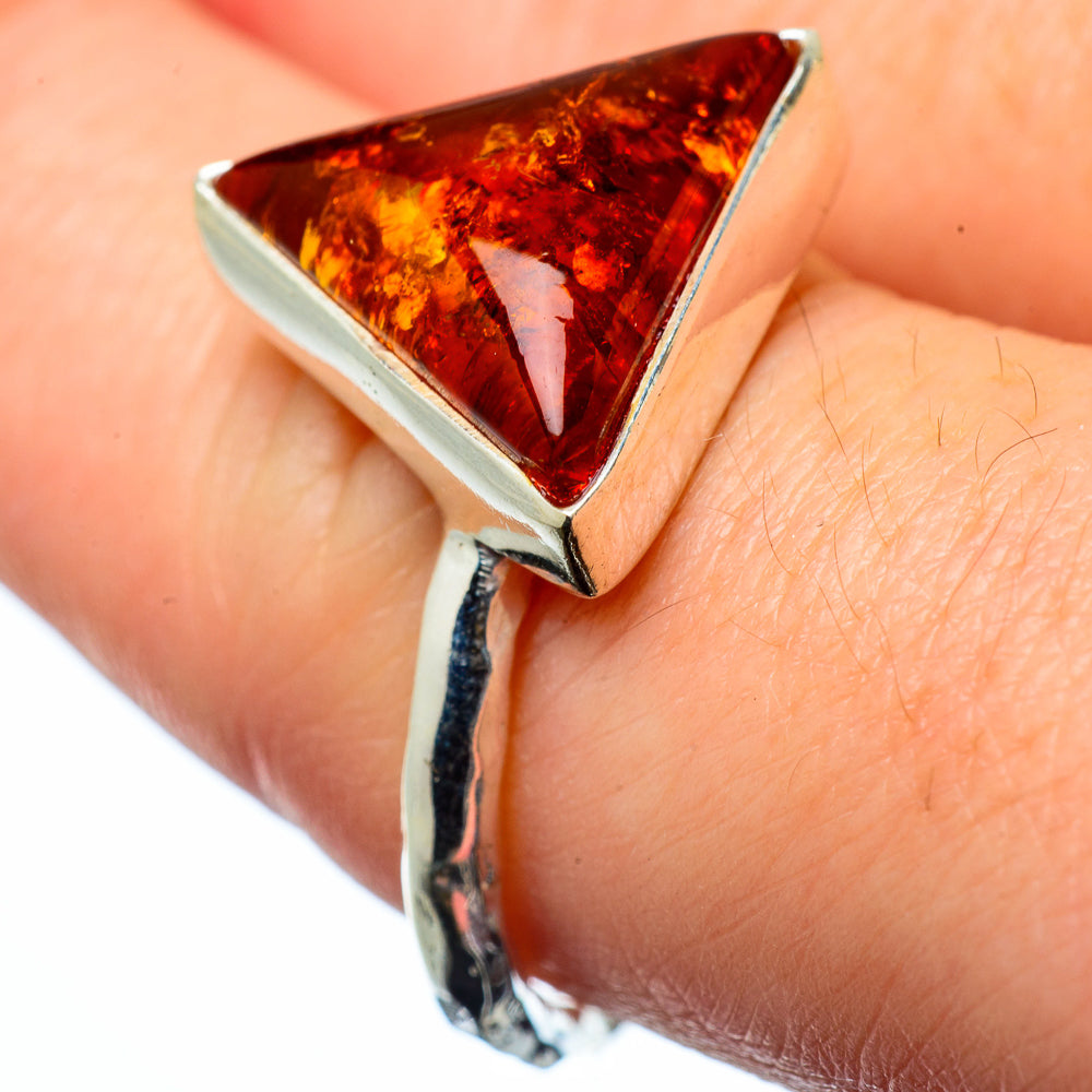 Baltic Amber Rings handcrafted by Anasilvercos - RING28315