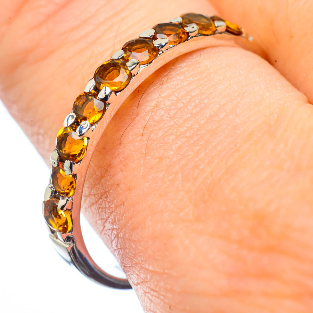 Citrine Rings handcrafted by Anasilvercos - RING28545