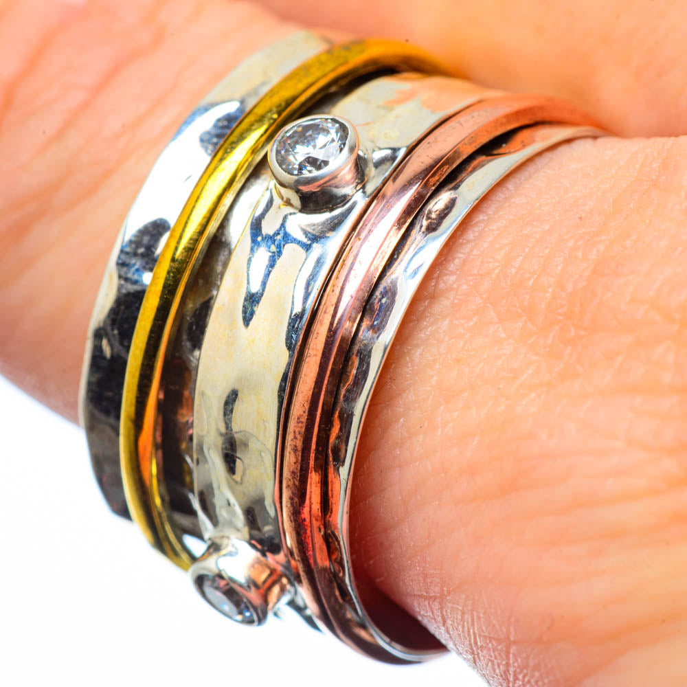 Blue Topaz Rings handcrafted by Anasilvercos - RING28653