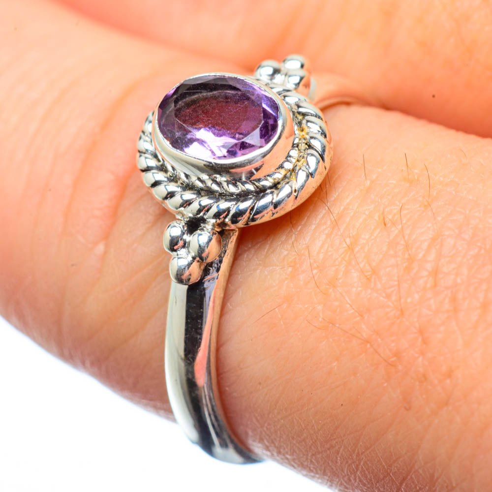 Amethyst Rings handcrafted by Anasilvercos - RING28708