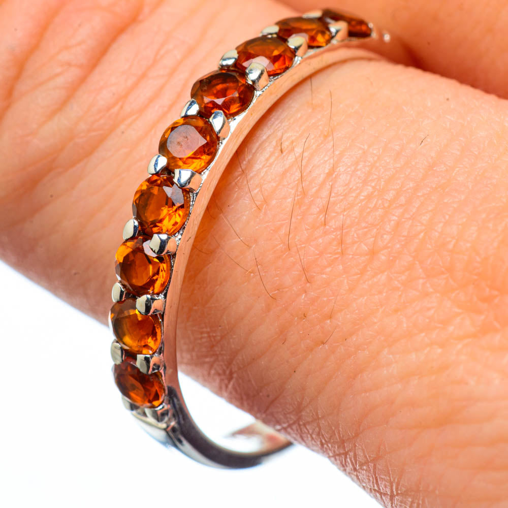 Citrine Rings handcrafted by Anasilvercos - RING28784