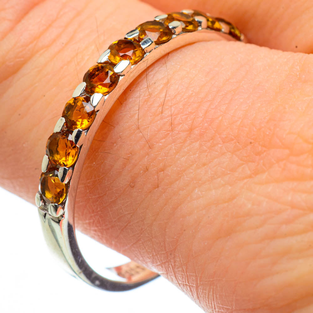 Citrine Rings handcrafted by Anasilvercos - RING28916