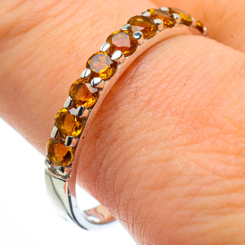 Citrine Rings handcrafted by Anasilvercos - RING28944
