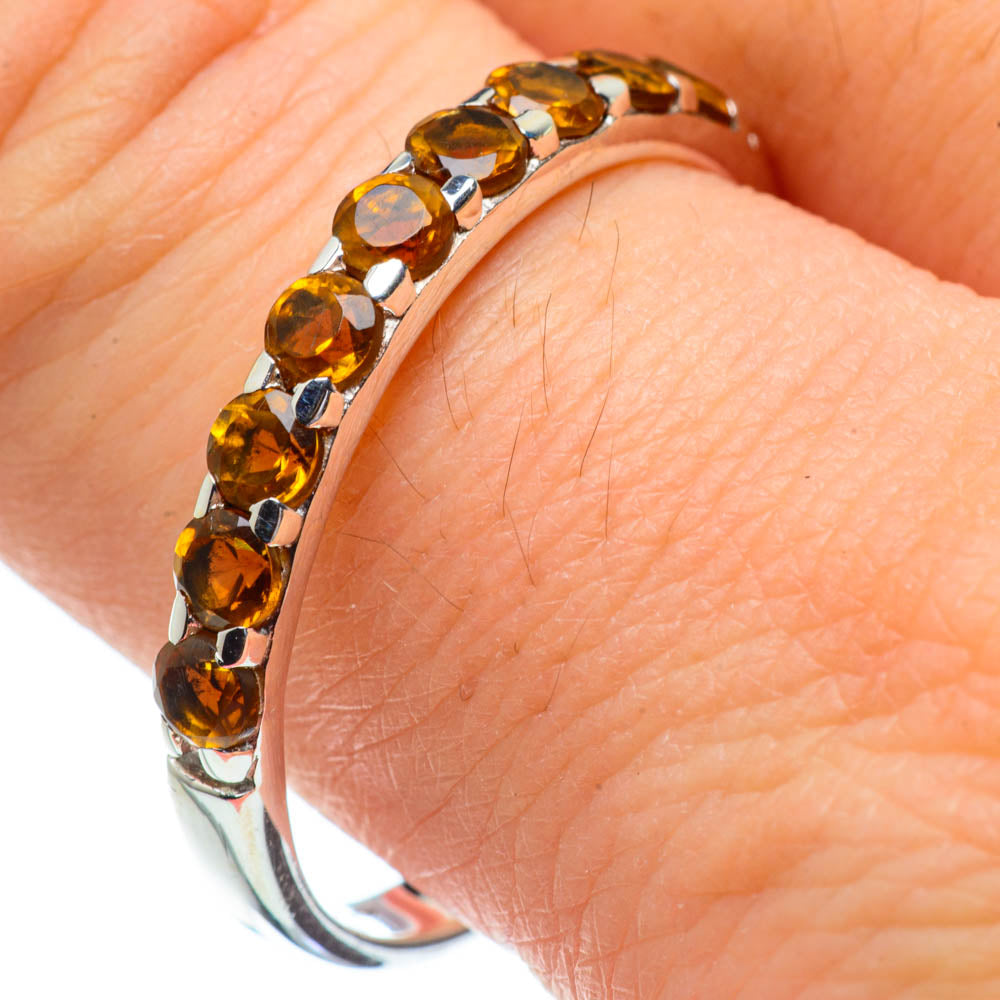 Citrine Rings handcrafted by Anasilvercos - RING28997
