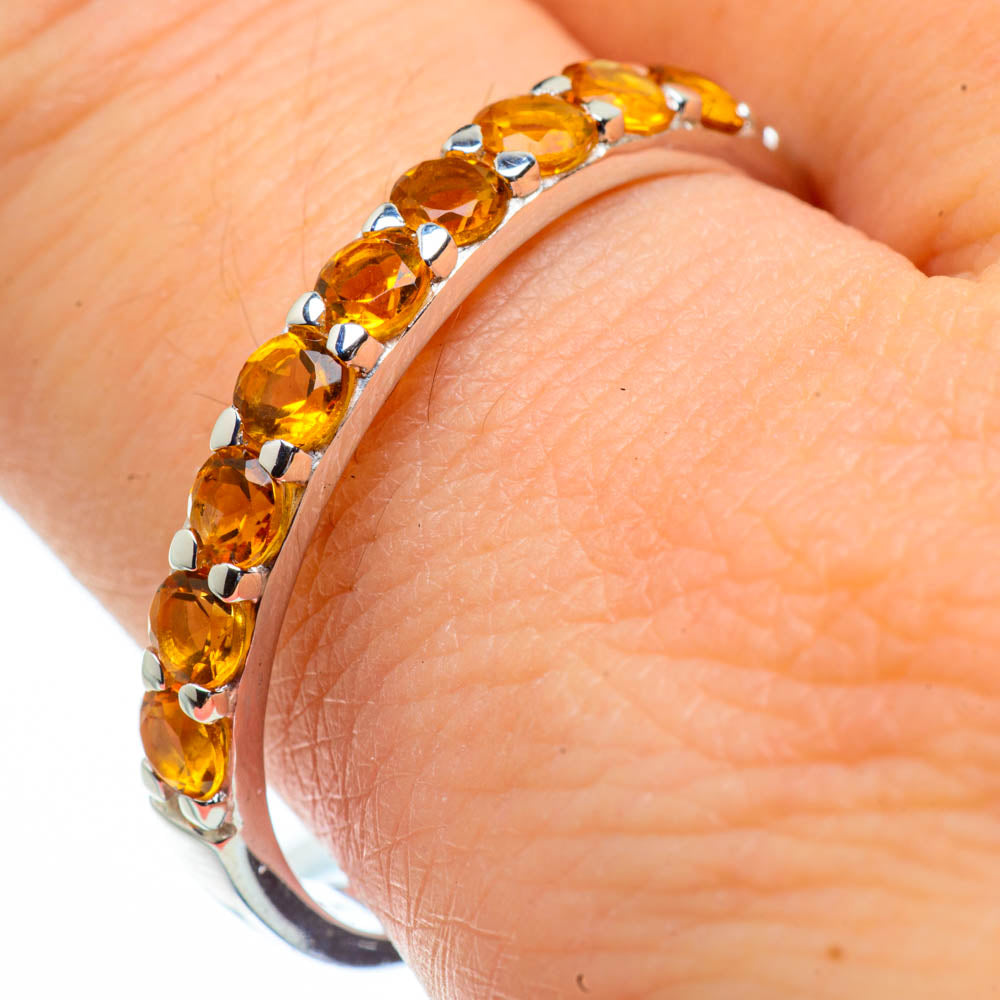 Citrine Rings handcrafted by Anasilvercos - RING28998