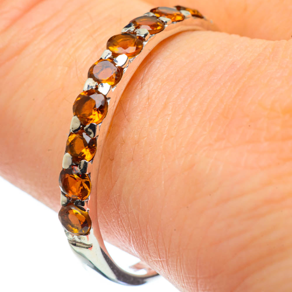 Citrine Rings handcrafted by Anasilvercos - RING29053