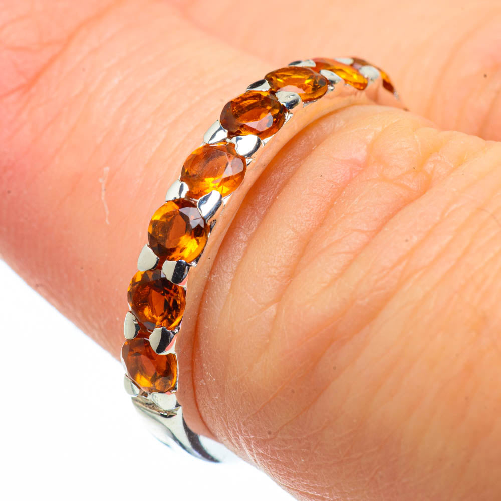 Citrine Rings handcrafted by Anasilvercos - RING29062