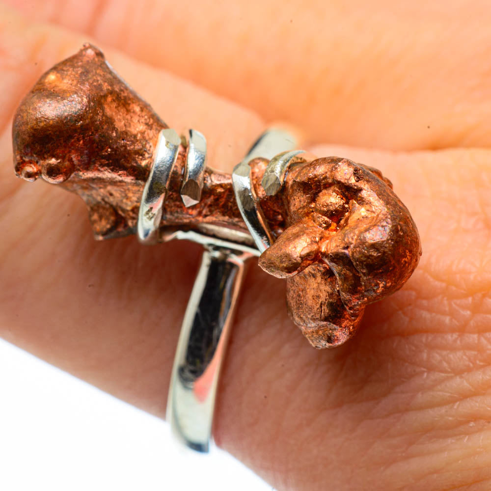 Splash Copper Rings handcrafted by Anasilvercos - RING29301