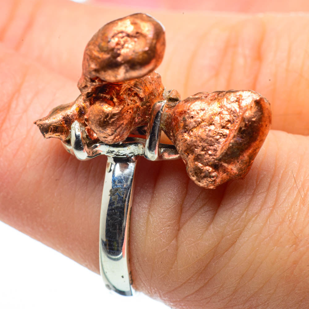 Splash Copper Rings handcrafted by Anasilvercos - RING29302