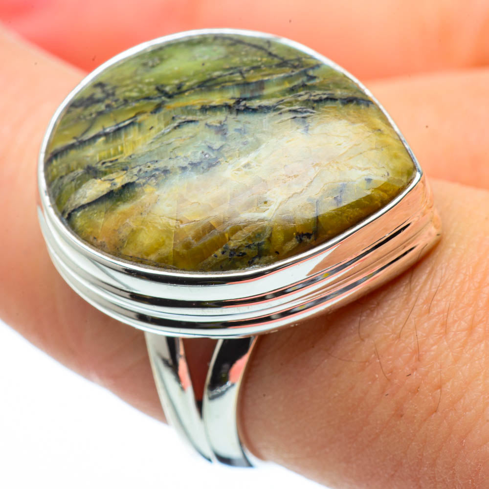 Serpentine Rings handcrafted by Anasilvercos - RING29374