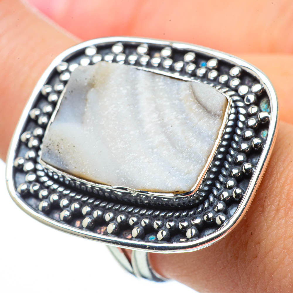 Desert Druzy Rings handcrafted by Anasilvercos - RING29440