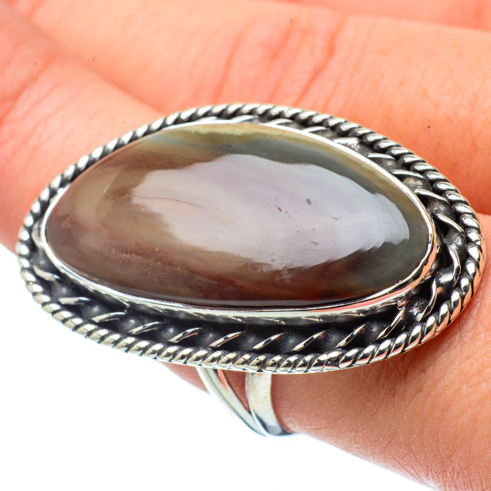 Willow Creek Jasper Rings handcrafted by Anasilvercos - RING29489