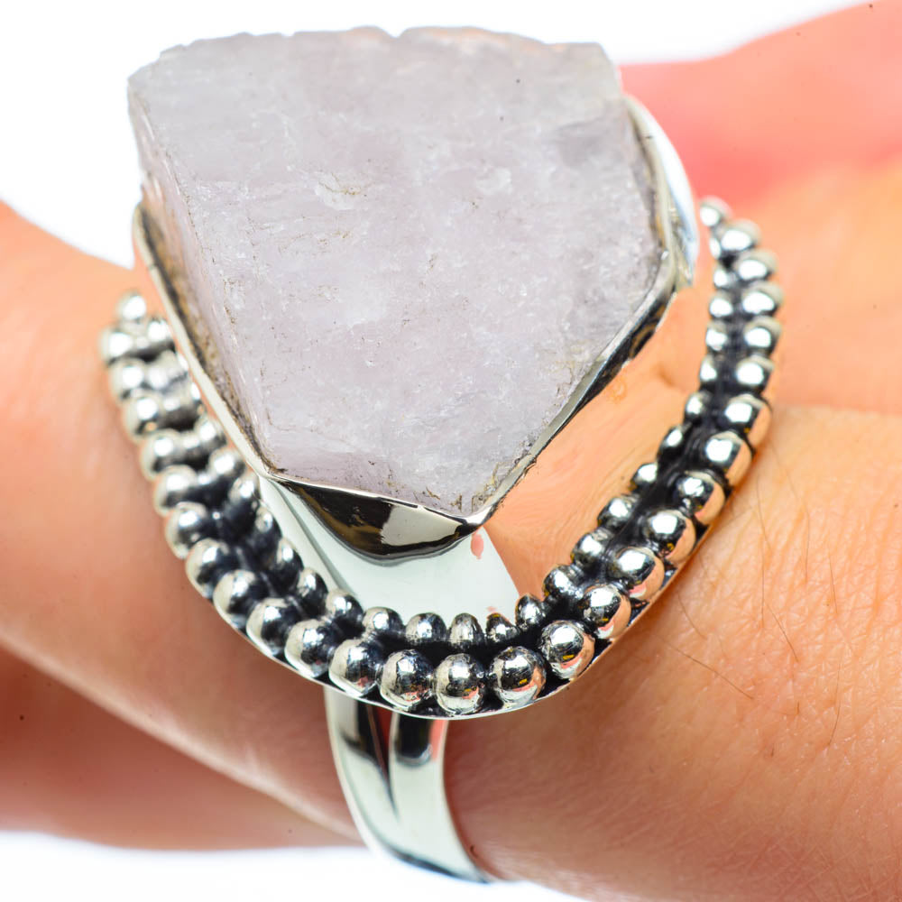 Rainbow Moonstone Rings handcrafted by Anasilvercos - RING29839