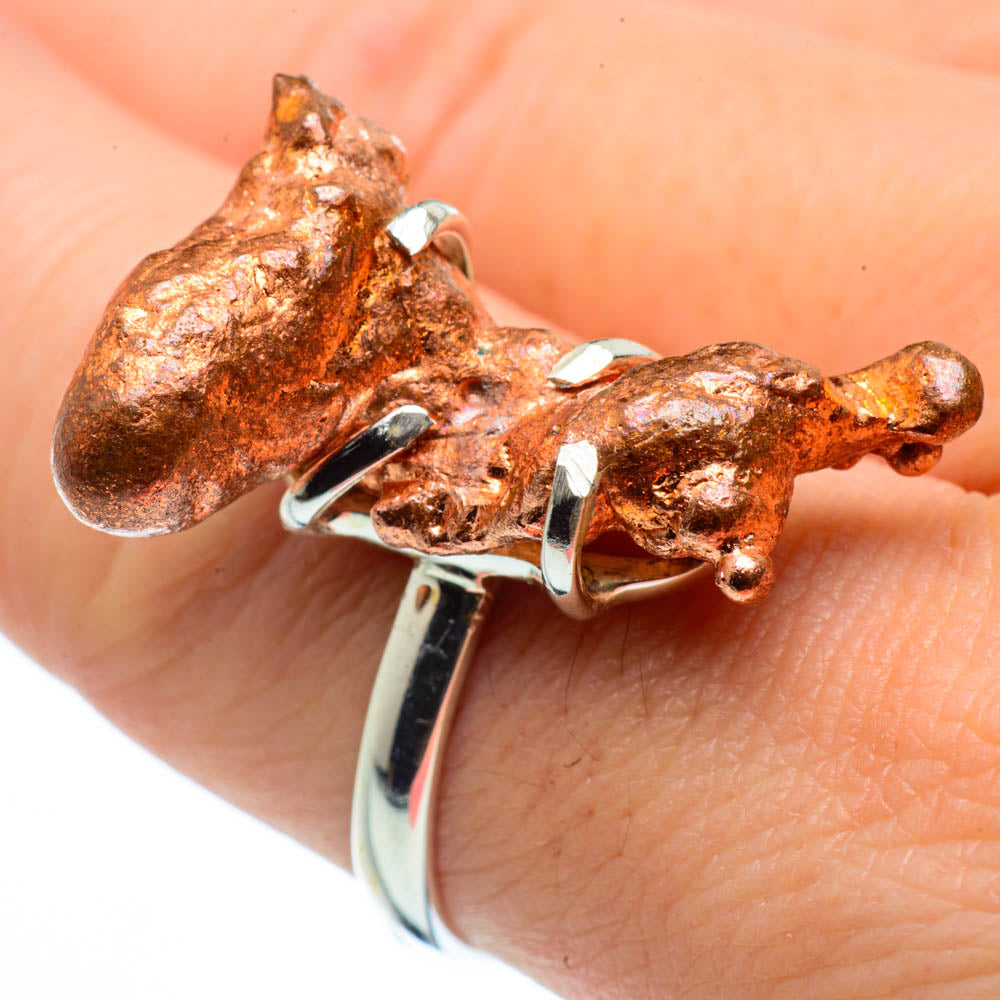 Splash Copper Rings handcrafted by Anasilvercos - RING30005