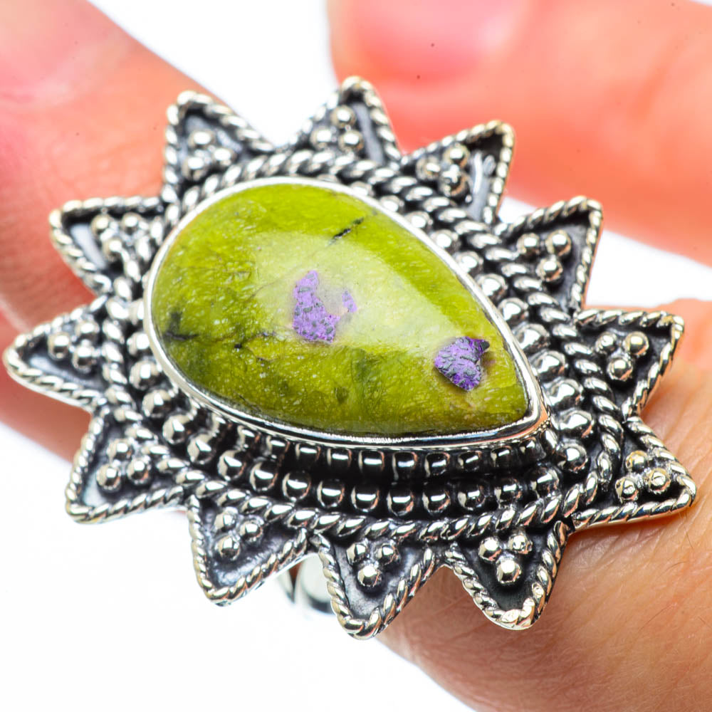Atlantisite Rings handcrafted by Anasilvercos - RING30306