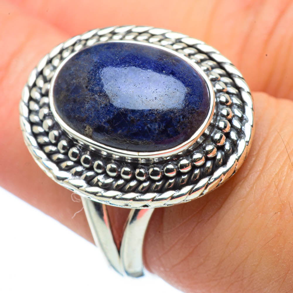 Sodalite Rings handcrafted by Anasilvercos - RING30470