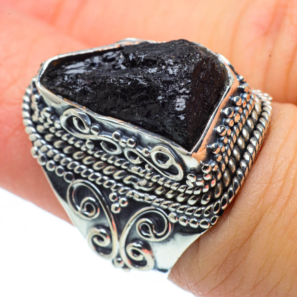 Tektite Rings handcrafted by Anasilvercos - RING30512