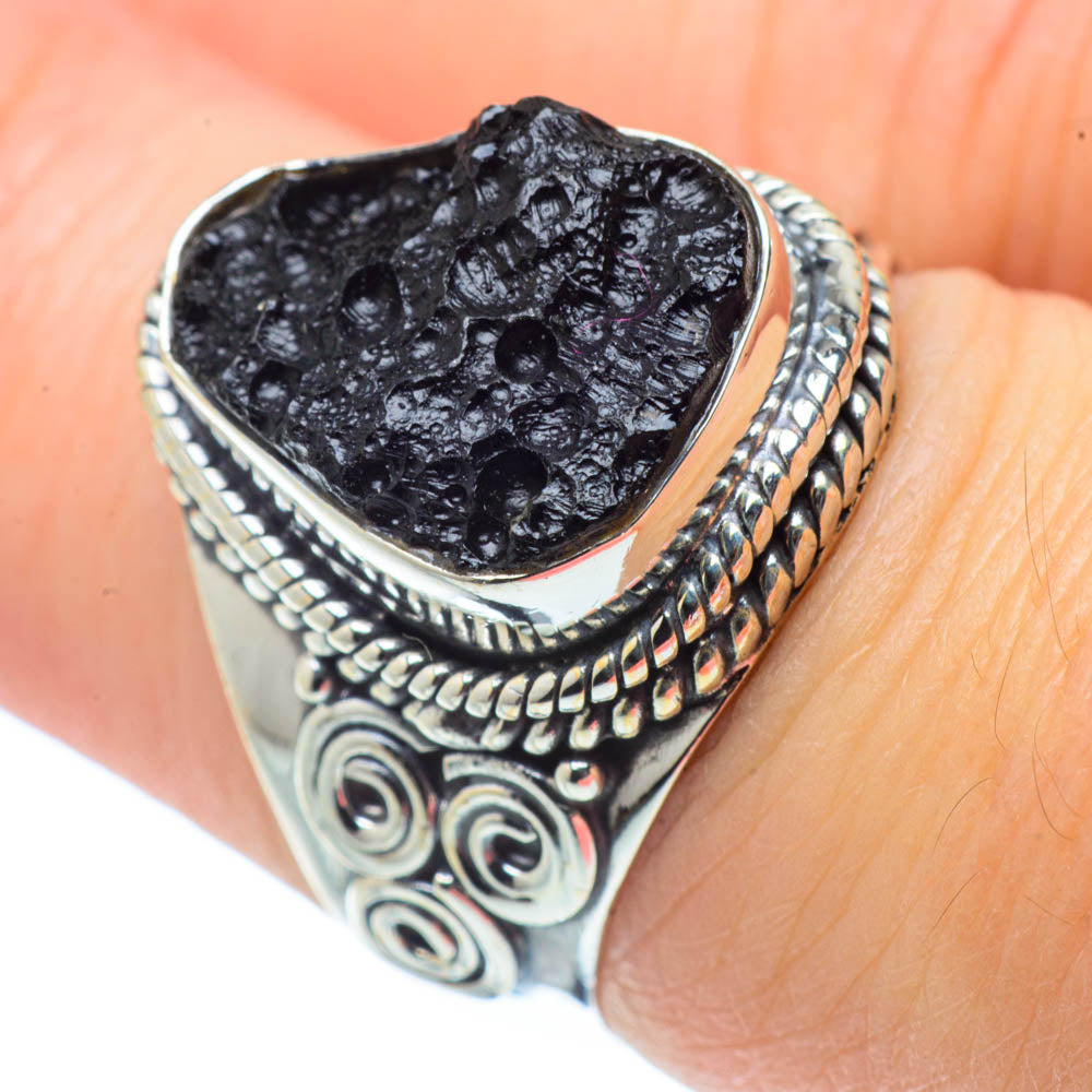 Tektite Rings handcrafted by Anasilvercos - RING30902