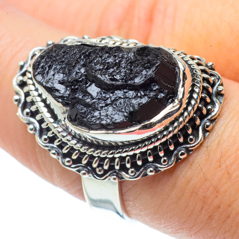 Tektite Rings handcrafted by Anasilvercos - RING30921