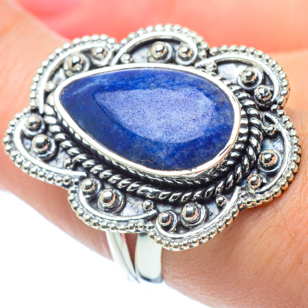 Sodalite Rings handcrafted by Anasilvercos - RING30931
