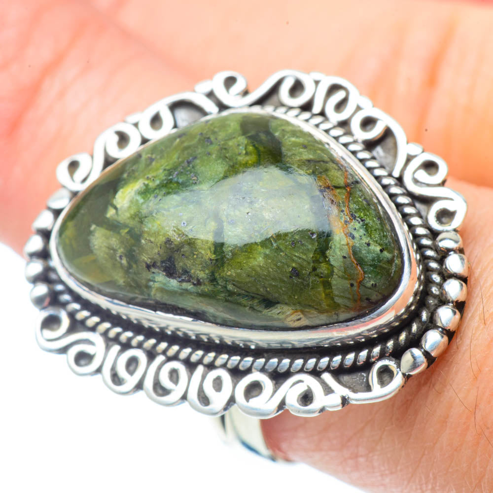 Rainforest Opal Rings handcrafted by Anasilvercos - RING31063