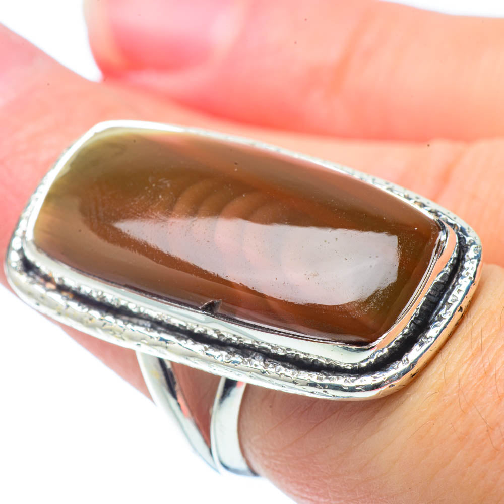 Willow Creek Jasper Rings handcrafted by Anasilvercos - RING31074