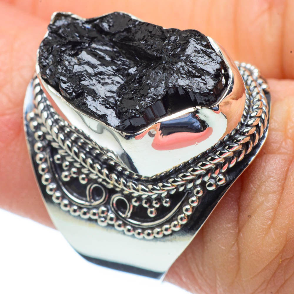 Tektite Rings handcrafted by Anasilvercos - RING31221