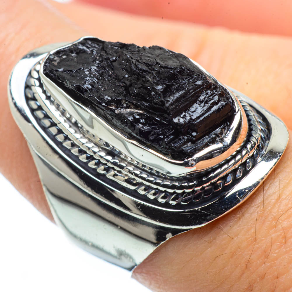 Tektite Rings handcrafted by Anasilvercos - RING31337