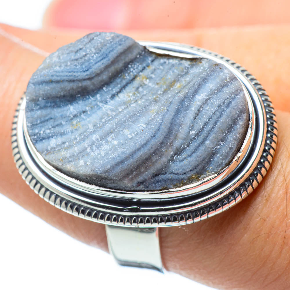Desert Druzy Rings handcrafted by Anasilvercos - RING31468