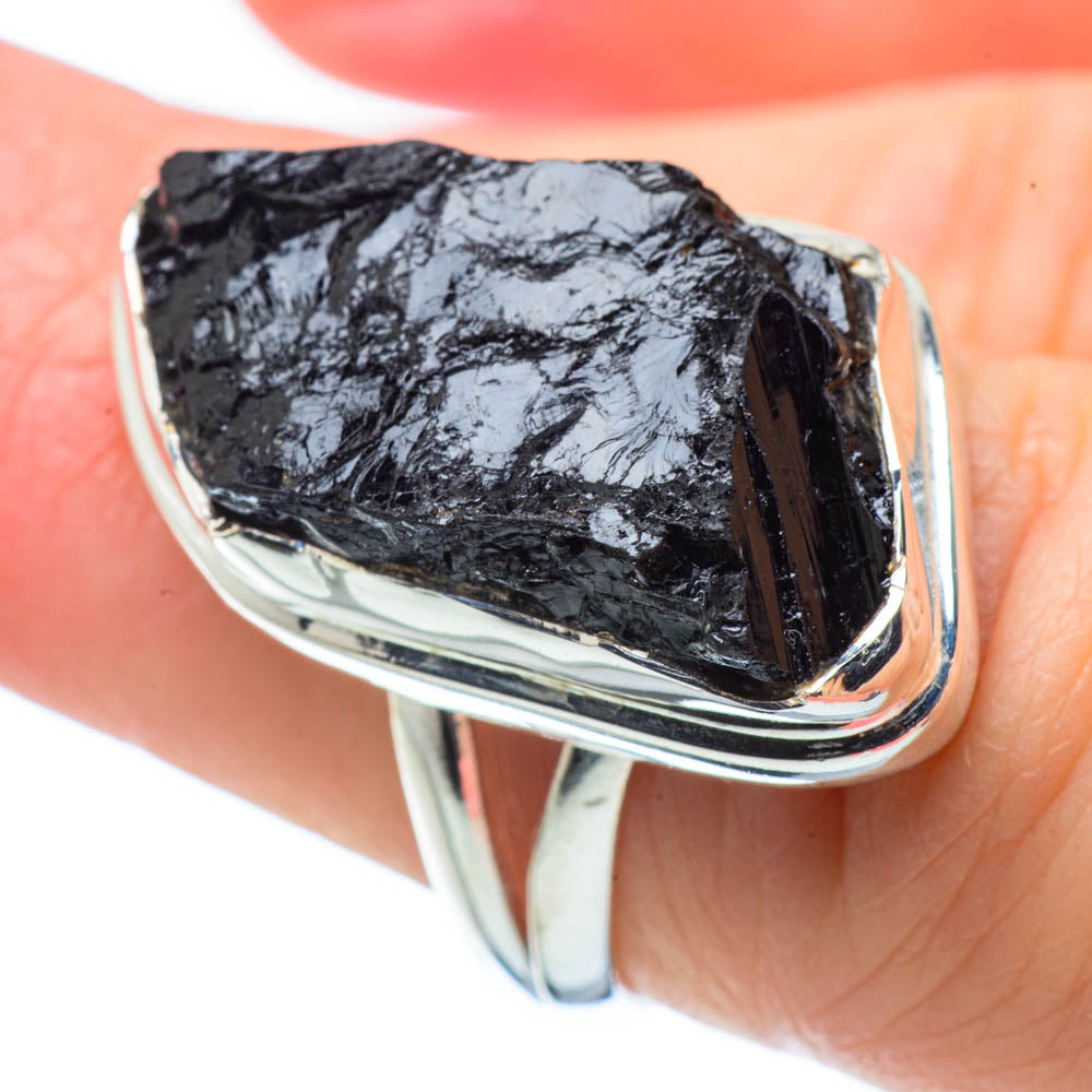 Tektite Rings handcrafted by Anasilvercos - RING31599