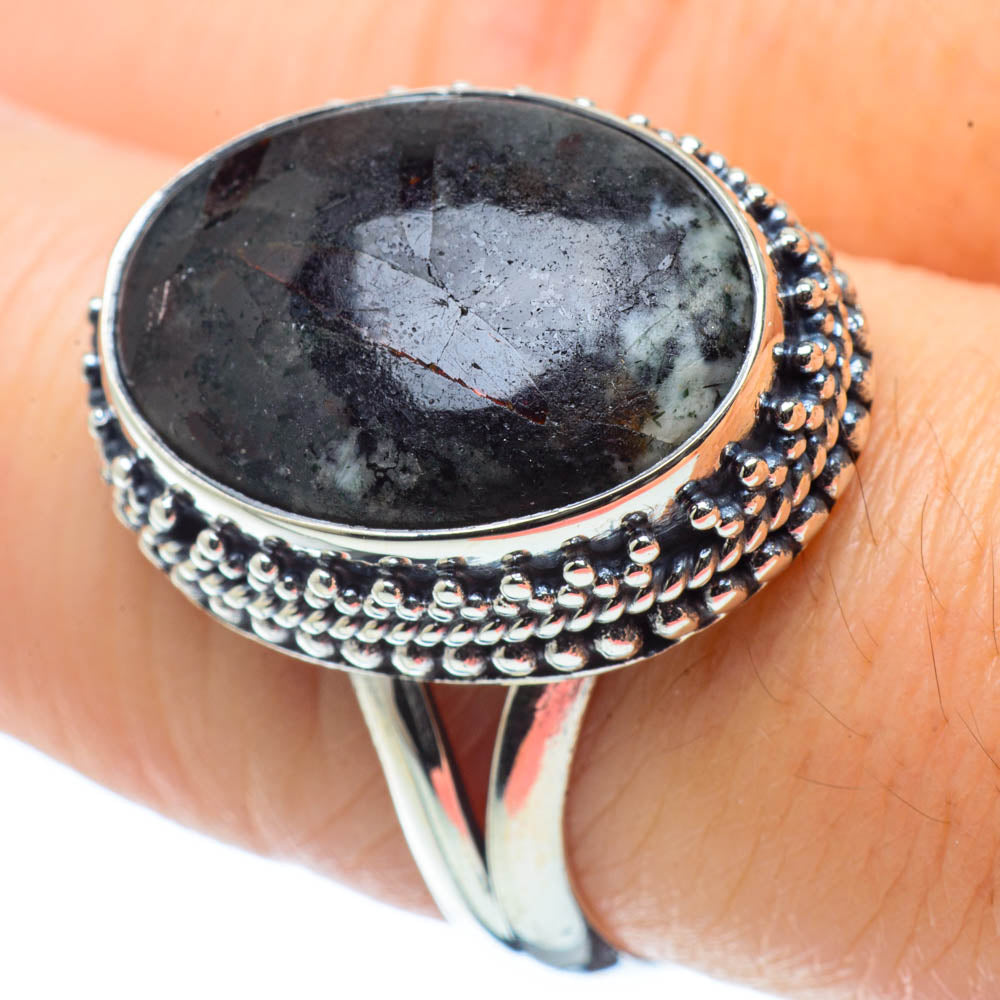 Psilomelane Rings handcrafted by Anasilvercos - RING31636