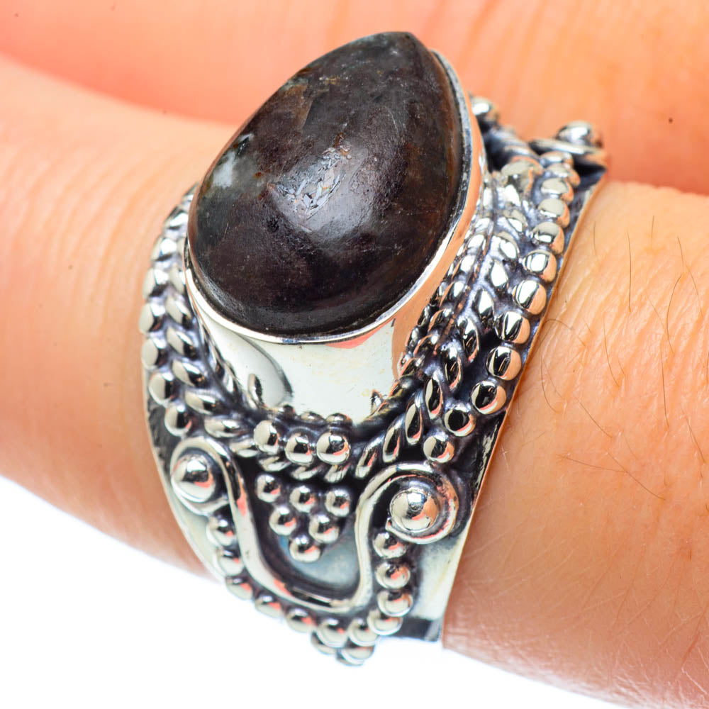 Psilomelane Rings handcrafted by Anasilvercos - RING31661