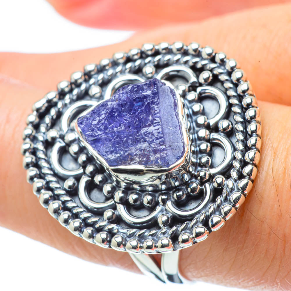 Tanzanite Rings handcrafted by Anasilvercos - RING31723