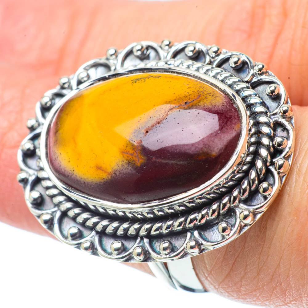 Mookaite Rings handcrafted by Anasilvercos - RING31847