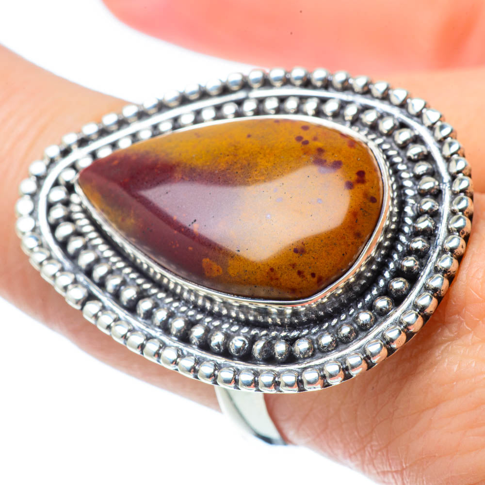 Mookaite Rings handcrafted by Anasilvercos - RING31935