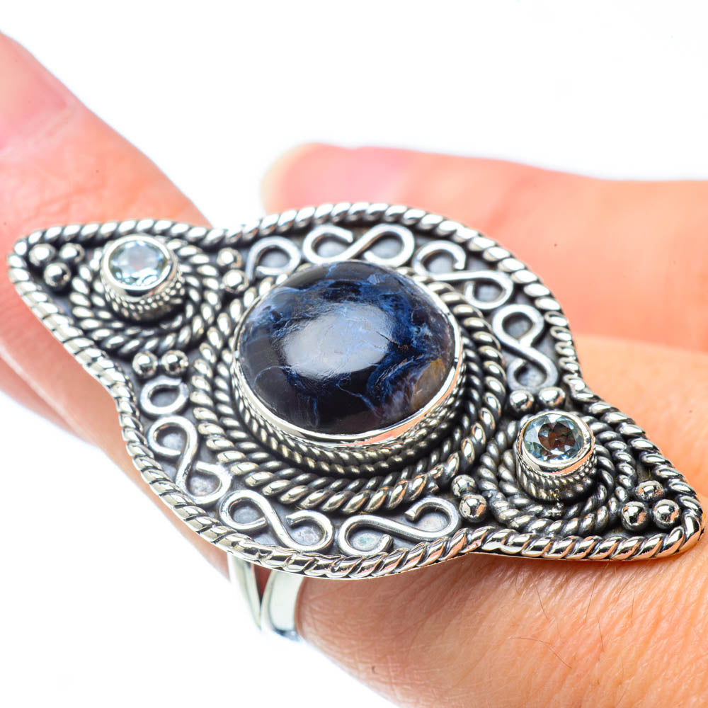 Pietersite Rings handcrafted by Anasilvercos - RING31948