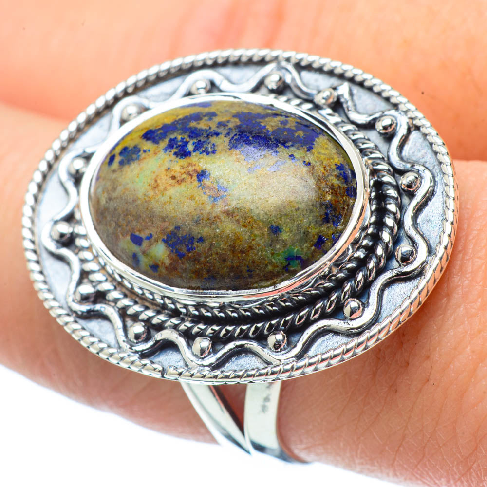 Sodalite Rings handcrafted by Anasilvercos - RING32377