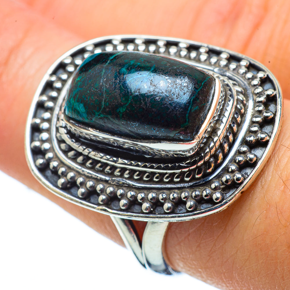 Shattuckite Rings handcrafted by Anasilvercos - RING32483