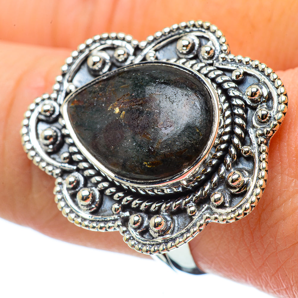 Astrophyllite Rings handcrafted by Anasilvercos - RING32908