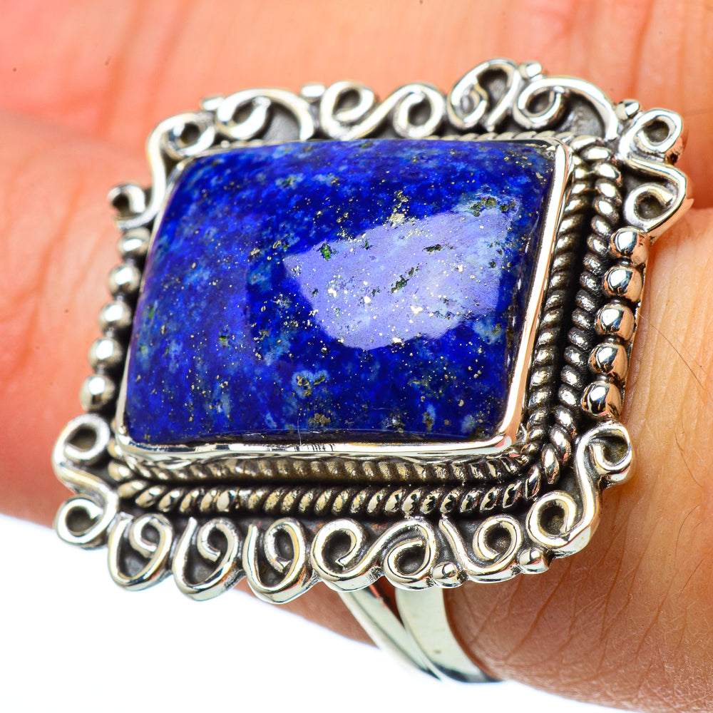 Sodalite Rings handcrafted by Anasilvercos - RING33171