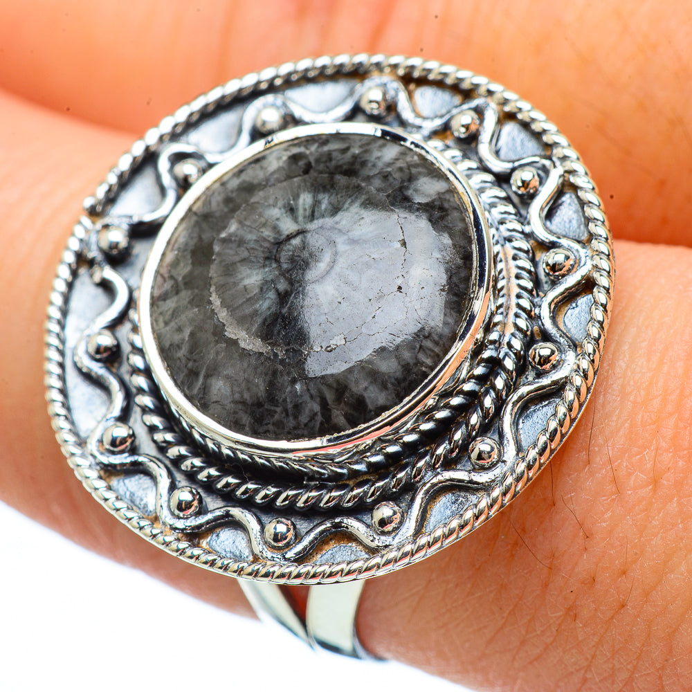 Pinolith Jasper Rings handcrafted by Anasilvercos - RING33326