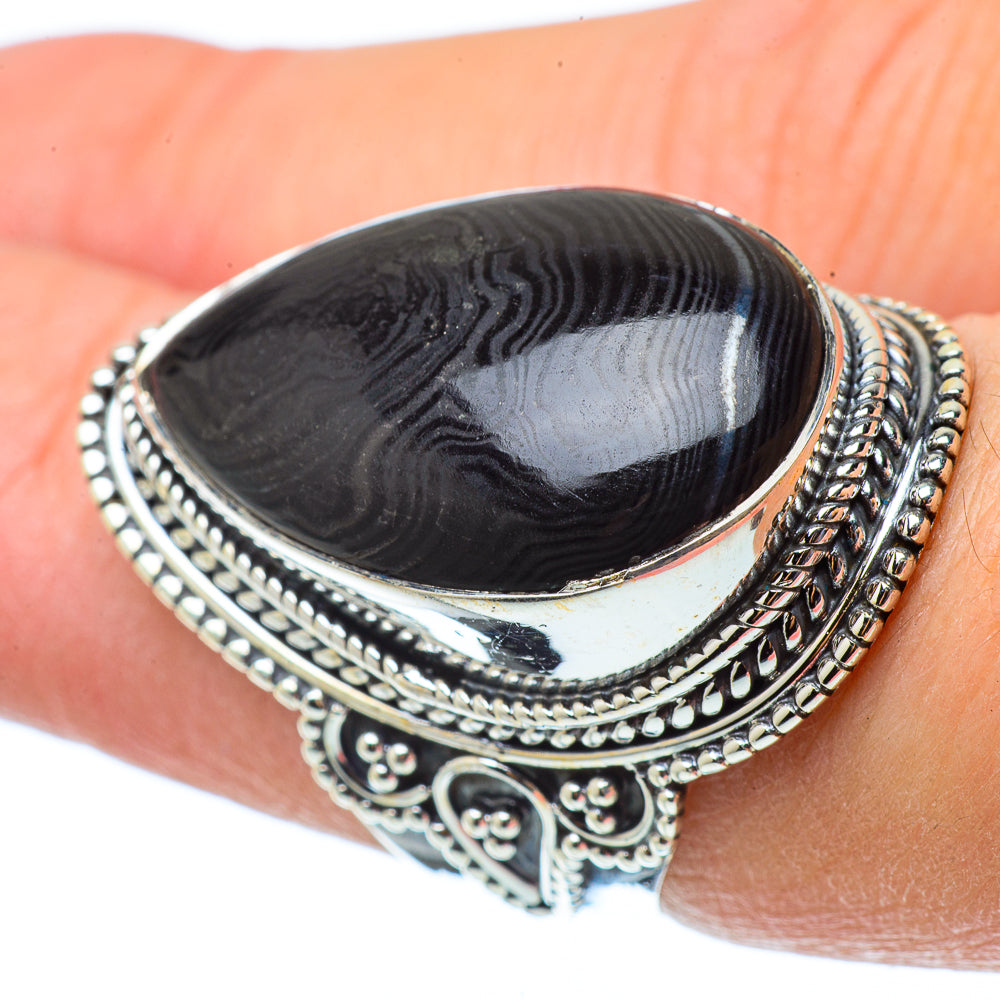 Psilomelane Rings handcrafted by Anasilvercos - RING33672