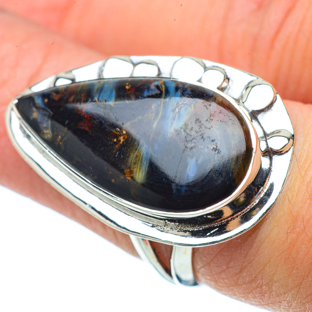 Pietersite Rings handcrafted by Anasilvercos - RING33689