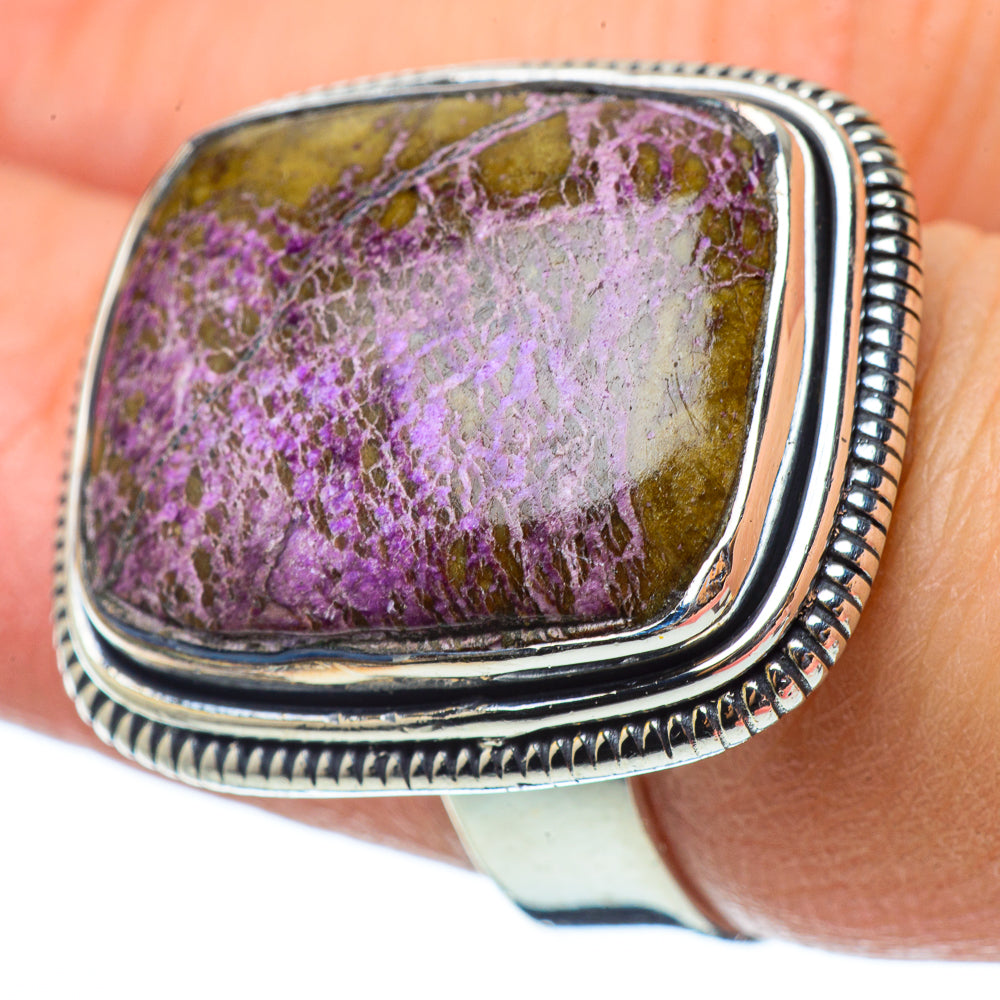 Stichtite Rings handcrafted by Anasilvercos - RING33708