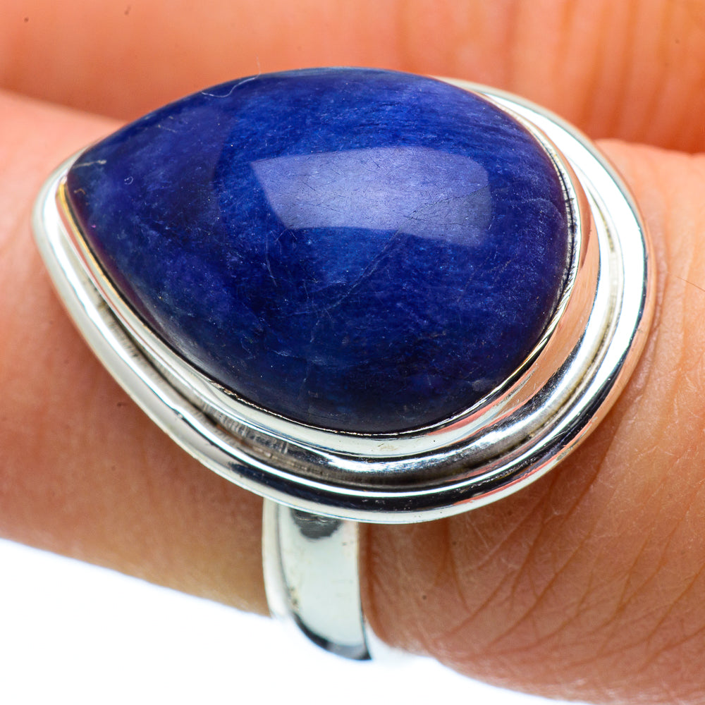 Sodalite Rings handcrafted by Anasilvercos - RING33716