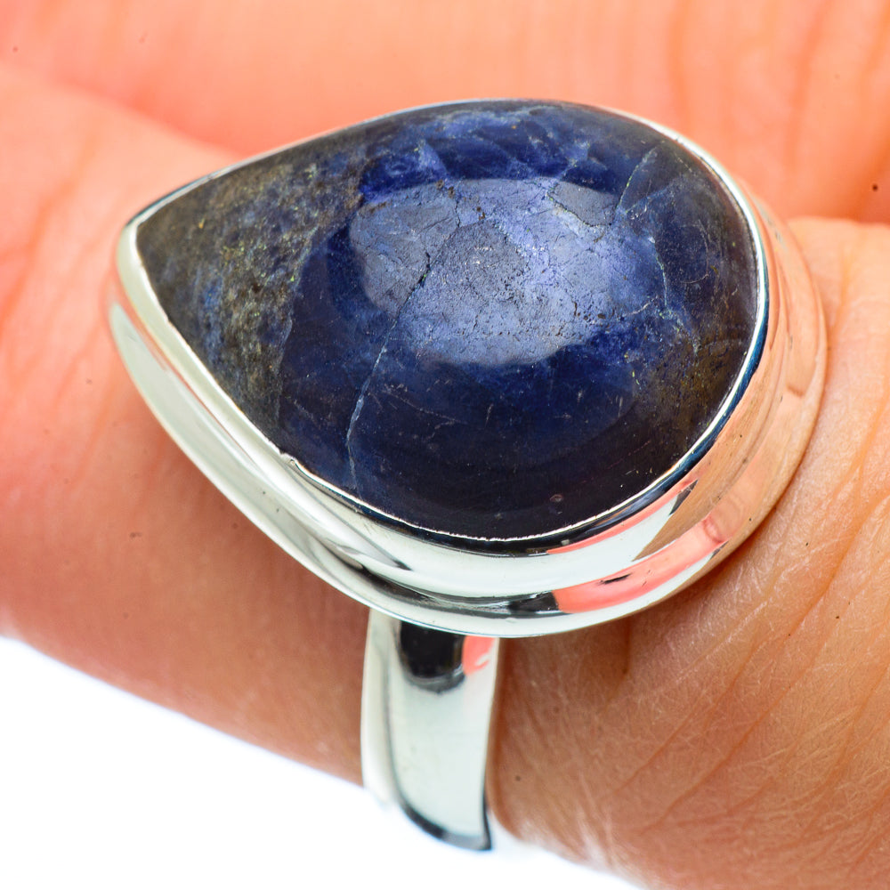 Sodalite Rings handcrafted by Anasilvercos - RING33834