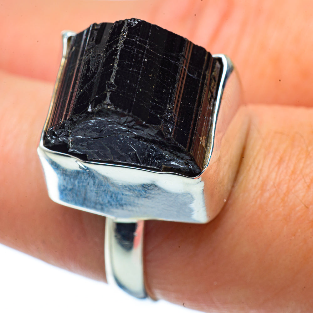 Tektite Rings handcrafted by Anasilvercos - RING34329